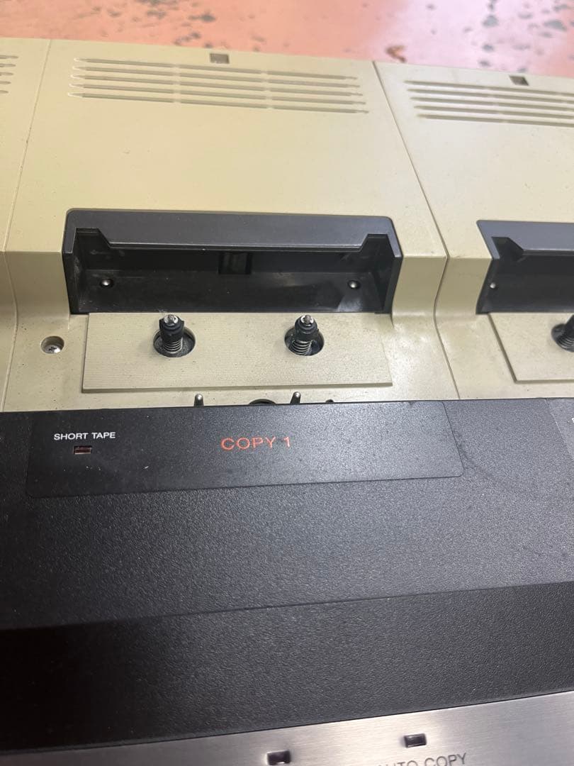 SONY CCP-300 テープ　ダビング　ソニー