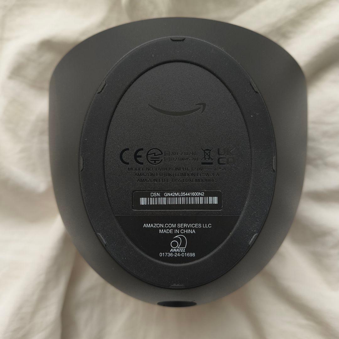Alexa対応｜Echo Spot 第2世代｜目覚まし・音楽・家電操作に◎