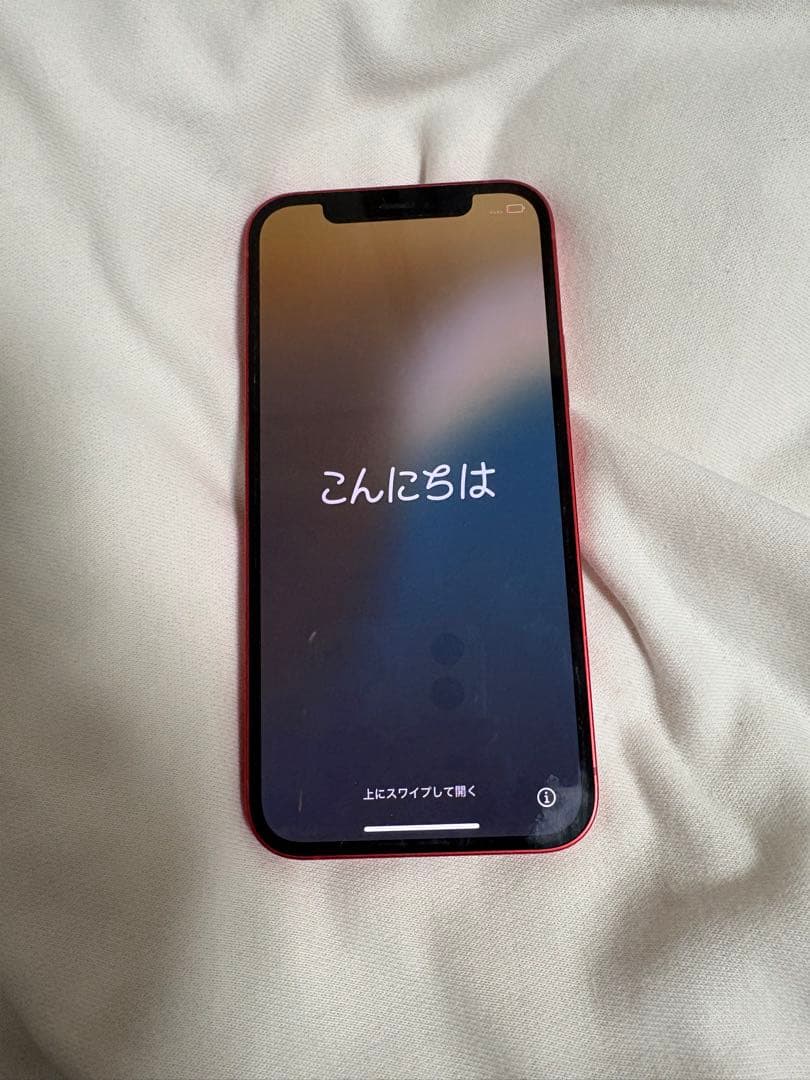 iPhone12 本体 64GB Applecare レッド SIMフリー