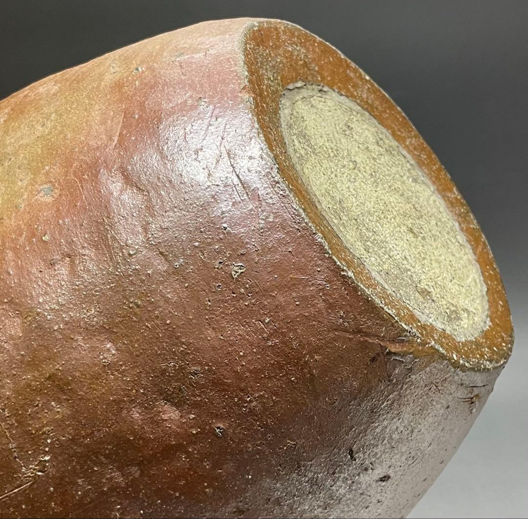 すずめ　古丹波　猫掻き　壺　室町〜桃山時代　36cm 　t148