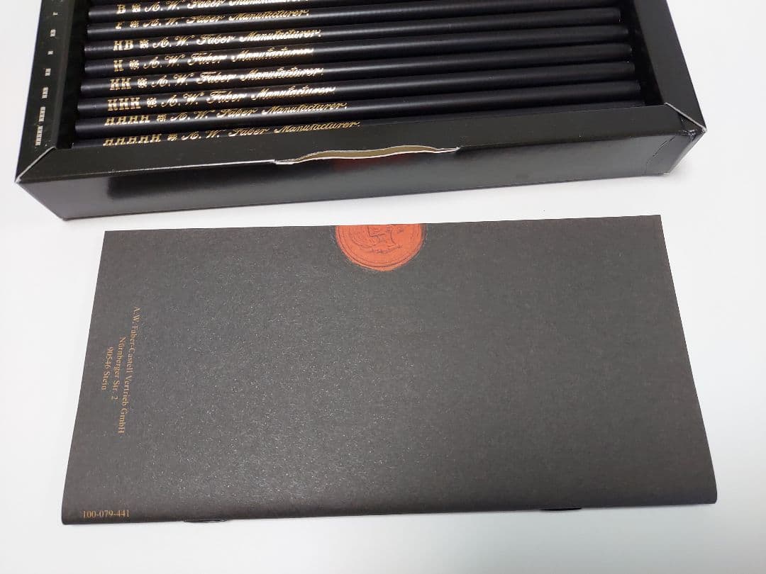 レトロ鉛筆、ファーバーカステル、A.W. Faber ポリグラフ鉛筆 12本入り