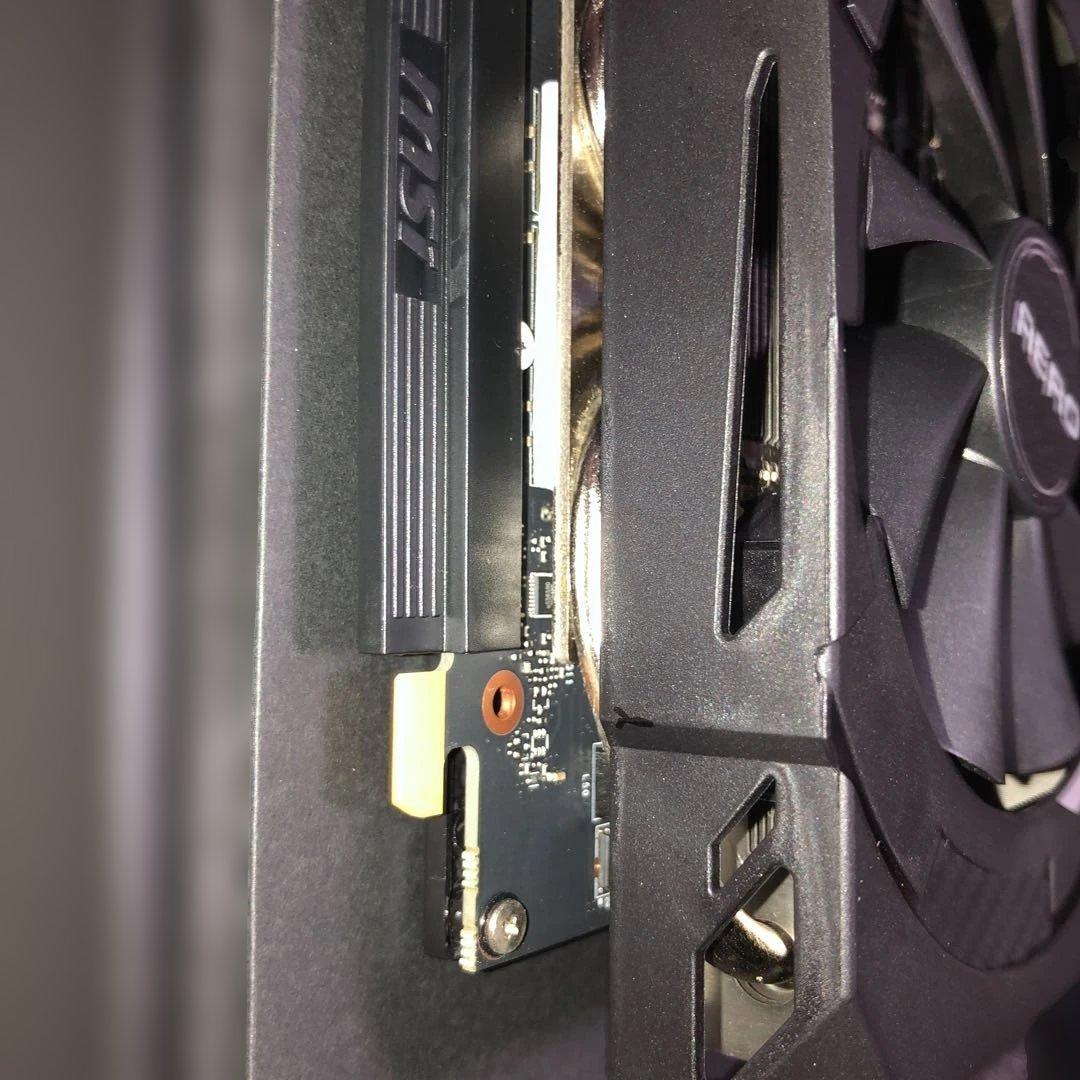 MSI NVIDIA Geforce RTX3060Ti 8GB ほぼ未使用品