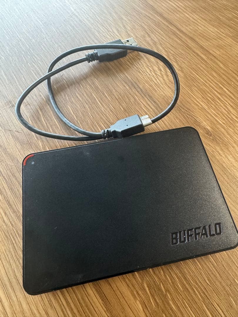 BUFFALO ポータブルハードディスク1TB 外付けHDD