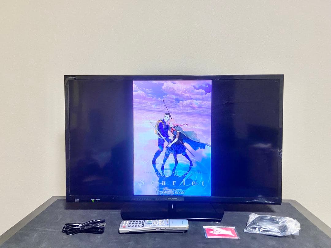 【今だけ優待価格】SHARP AQUOS 32V型HD｜裏番組録画対応｜HDMI