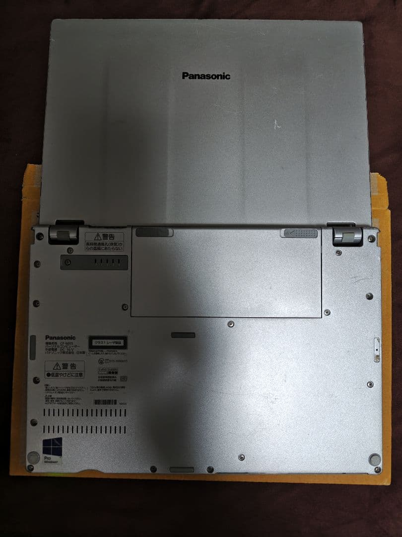 Panasonic レッツノート　タッチパネル付　タブレット型ノートPC