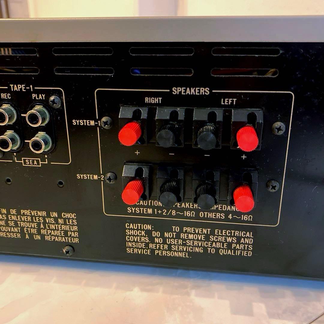 VICTOR プリメインアンプ JA-S22 ビクター 大型パワーメーター