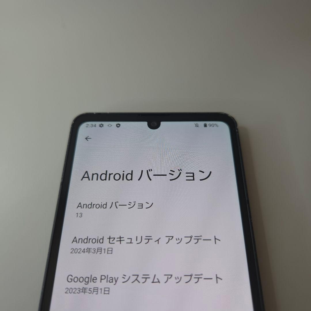 AQUOS sense 6s アンドロイド13 シムフリー スマホ本体 124