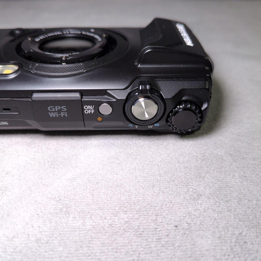 OM SYSTEM Tough TG-7 ブラック コンパクトデジタルカメラ