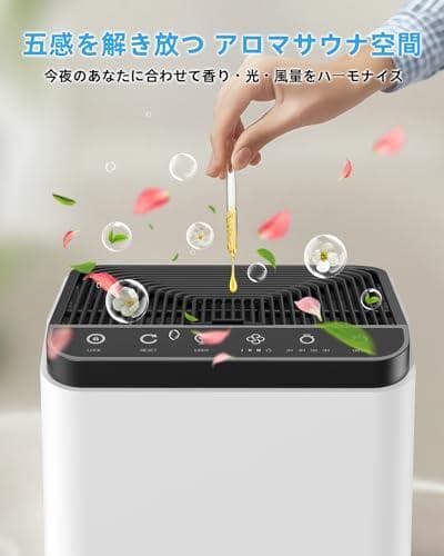 空気清浄機 小型 「8畳～16畳・360°強力浄化」3重ろ過 極静音 _corg