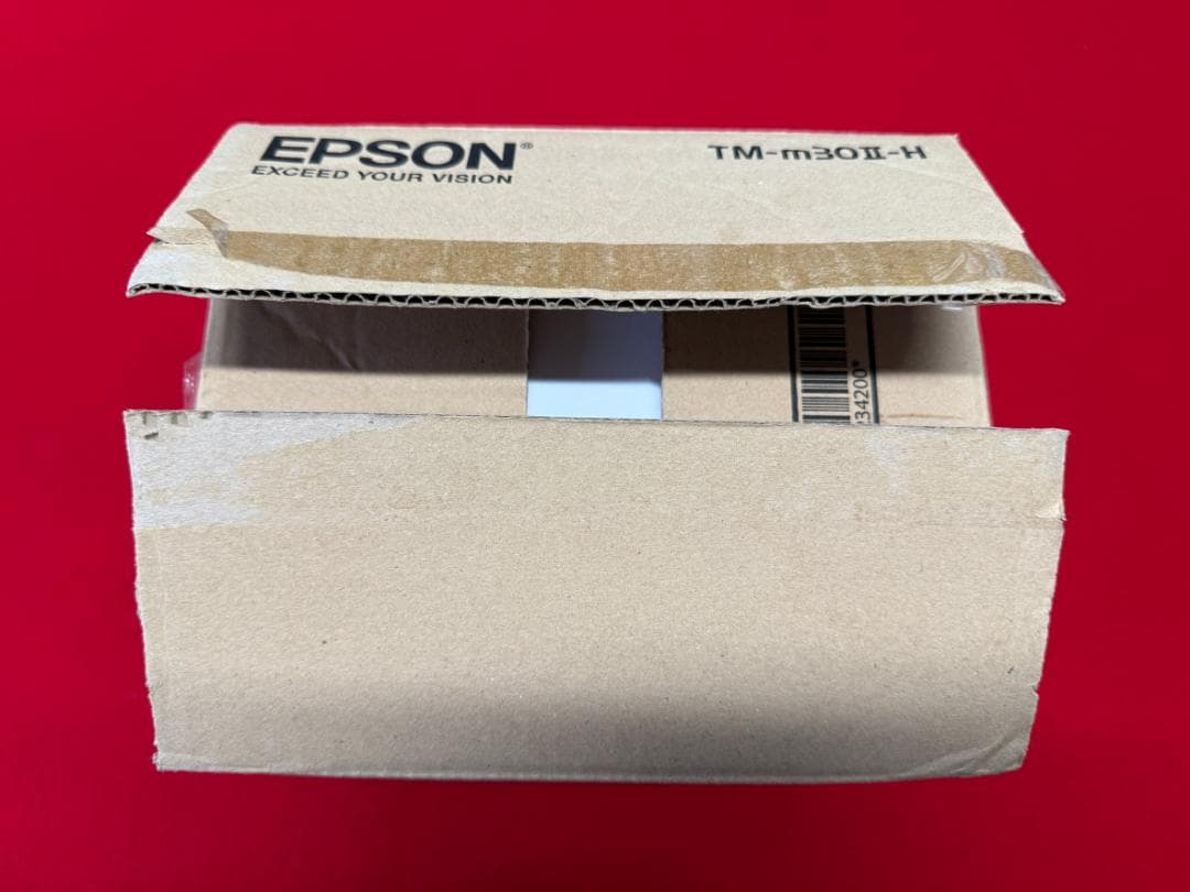 使用極少 EPSON TM-m30Ⅱ-H ブラック レシートプリンター ⑱