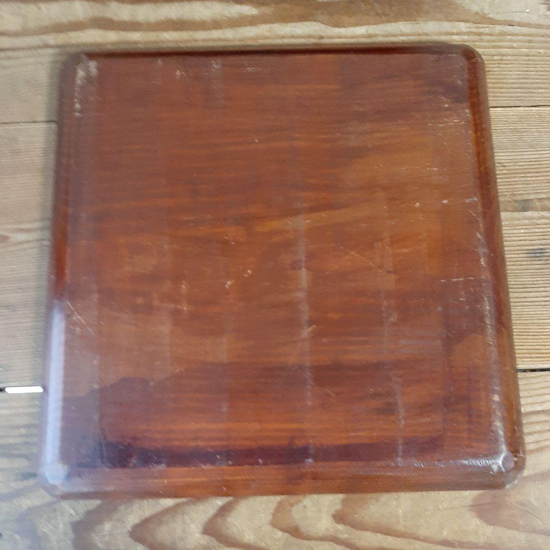 K*o様 No4653 讃岐塗　讃岐彫懐石膳　3枚　民芸讃岐盆　工芸品　四方盆