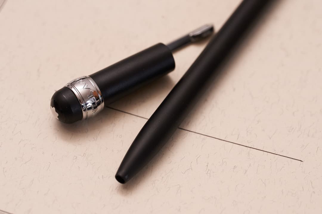 【美品】MONTBLANC モンブラン シニアム ローラーボール マットブラック