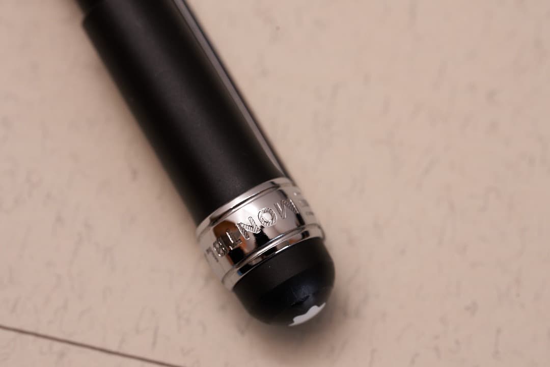 【美品】MONTBLANC モンブラン シニアム ローラーボール マットブラック