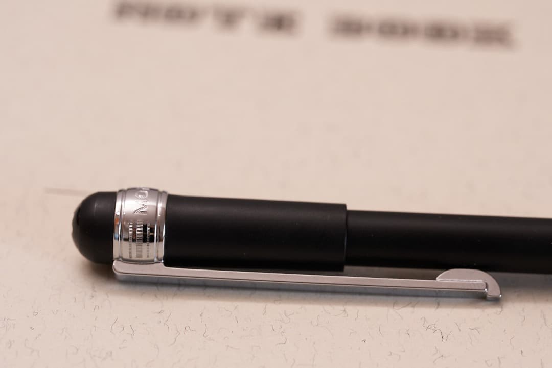 【美品】MONTBLANC モンブラン シニアム ローラーボール マットブラック