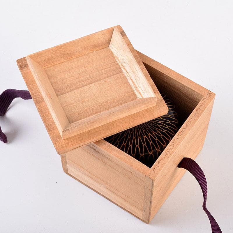 茶道具　正春作　網目金蒔絵　中棗　共箱　V　8435