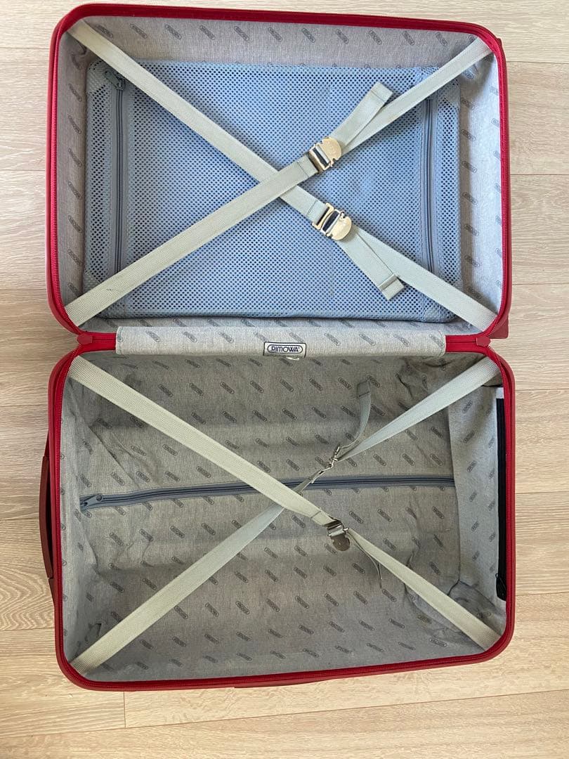 RIMOWAサルサ オリエンタルレッド35L 機内持ち込み2輪