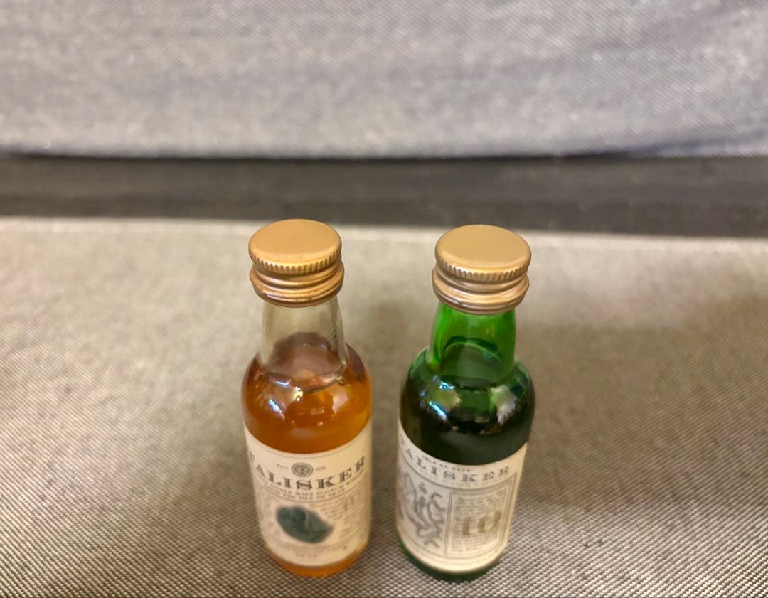 TALISKER　タリスカー10年　旧ボトル　ミニボトル　2本セット　未開封