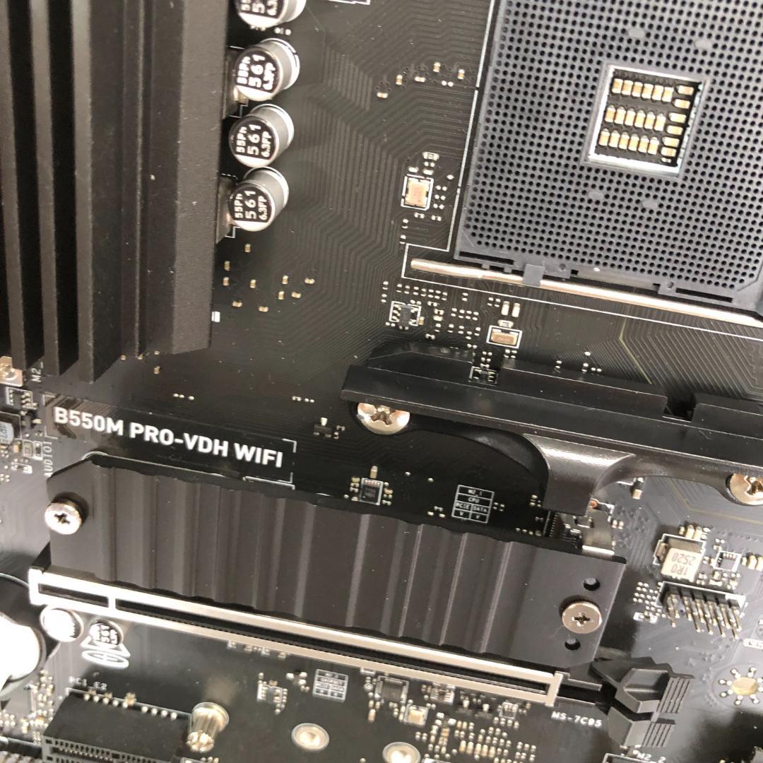イ*ボ様 動作未確認　MSIマザーボード B550M PRO-VDH WIFI