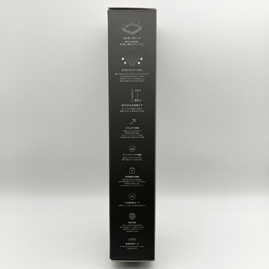 未使用品 サロニア スムースシャインカールヘアアイロン 32mm ブラック