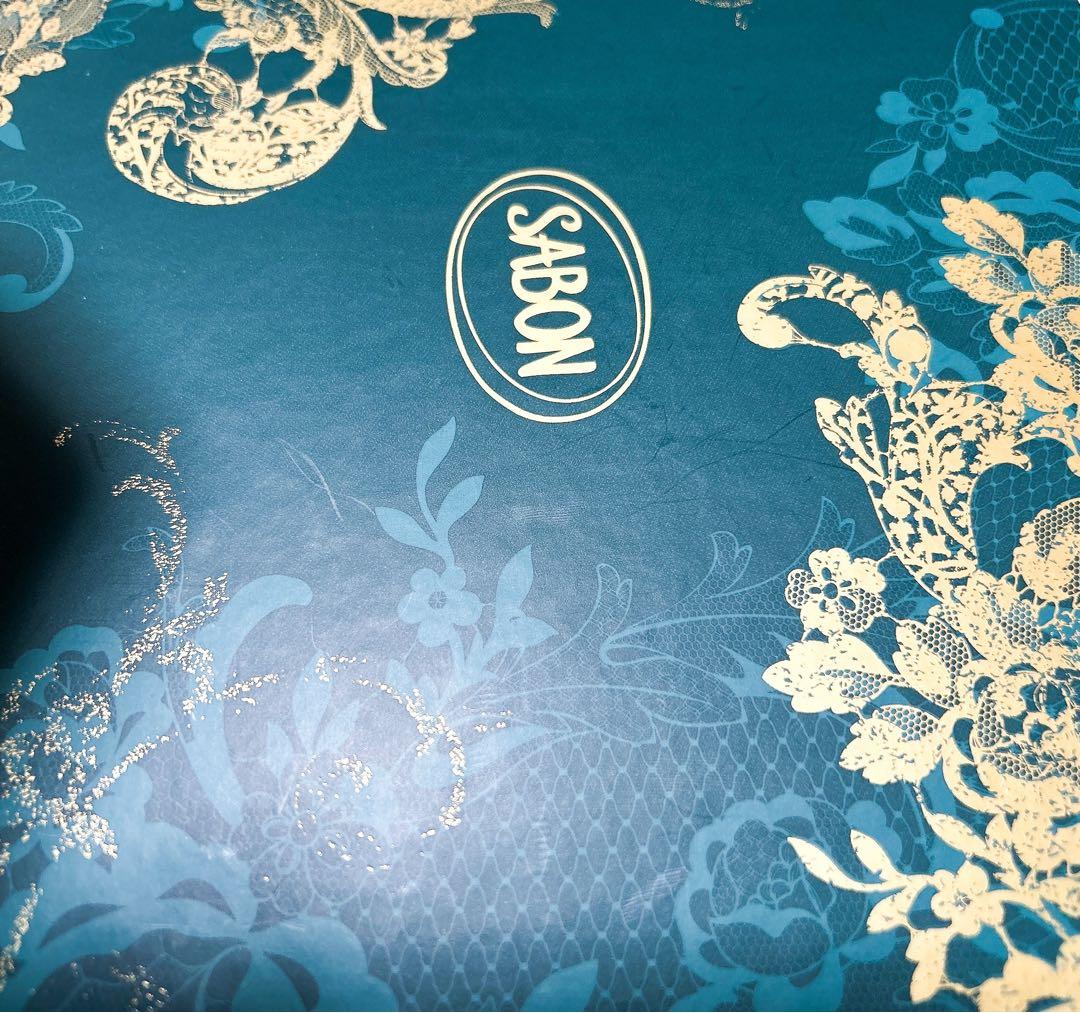 ＊SABON パチュリ・ラベンダー・バニラ ＊ ボディケアセット 新品 ポーチ付