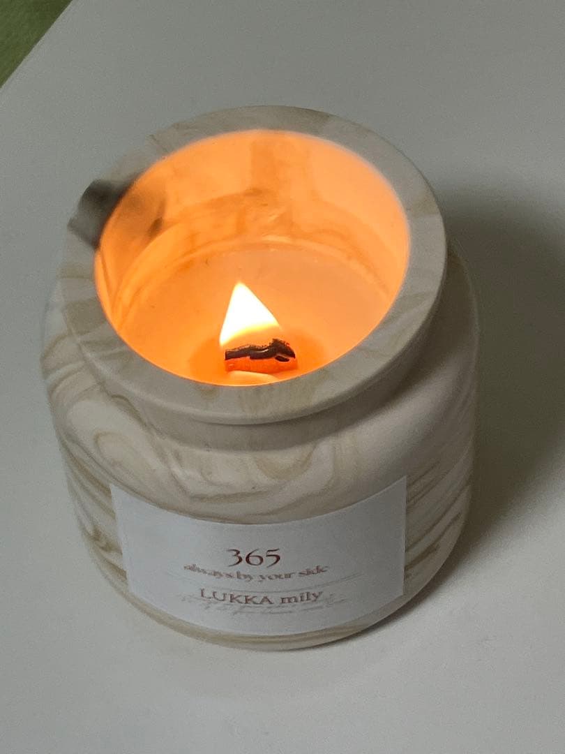 lukka mily ルッカミウィ　焚き火キャンドル　365