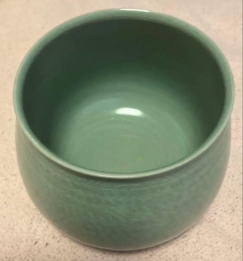 柳海剛　青磁茶道セット 木箱付き