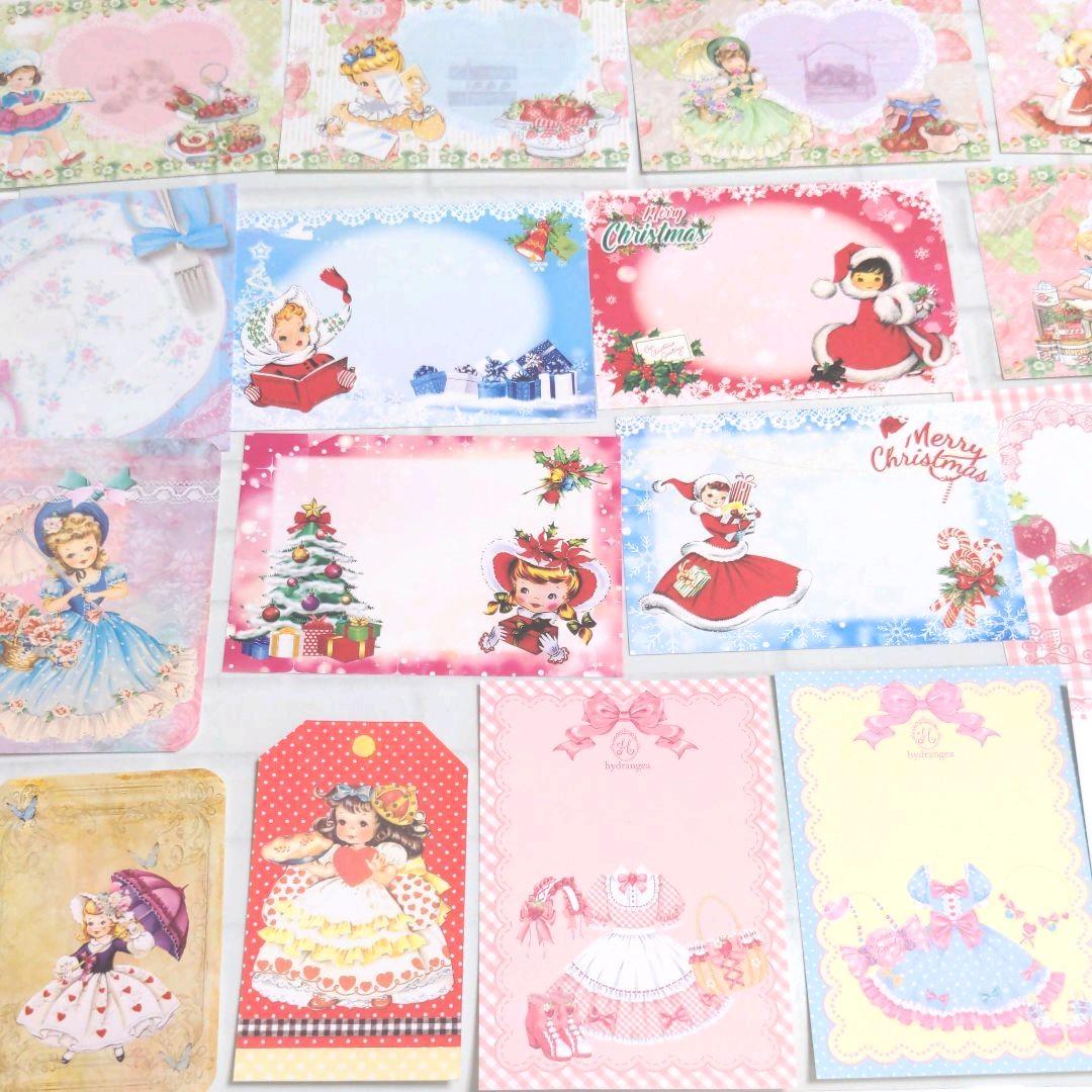 いちご様ご確認用❤可愛いバラメモ、Xmas♥レトロガールチルドレン・ベア♯508