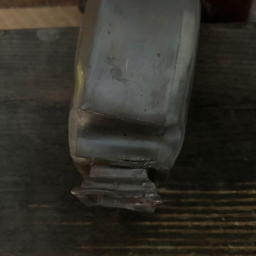 中国　錫　茶入