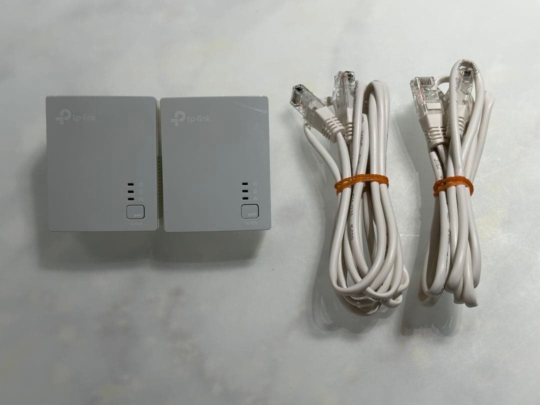 TP-Link PLCアダプター パワーライン コンセントLAN ケーブルセット