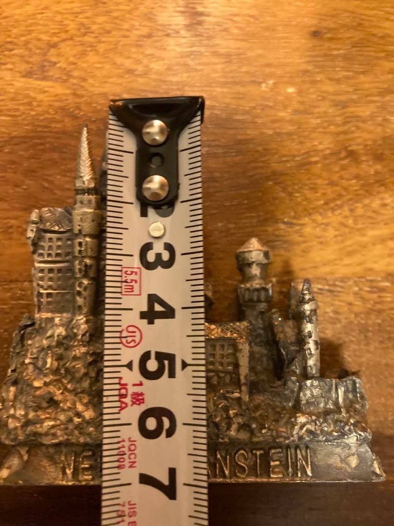 希少　ネオシュバンシュタイン城 ミニチュア 金属製