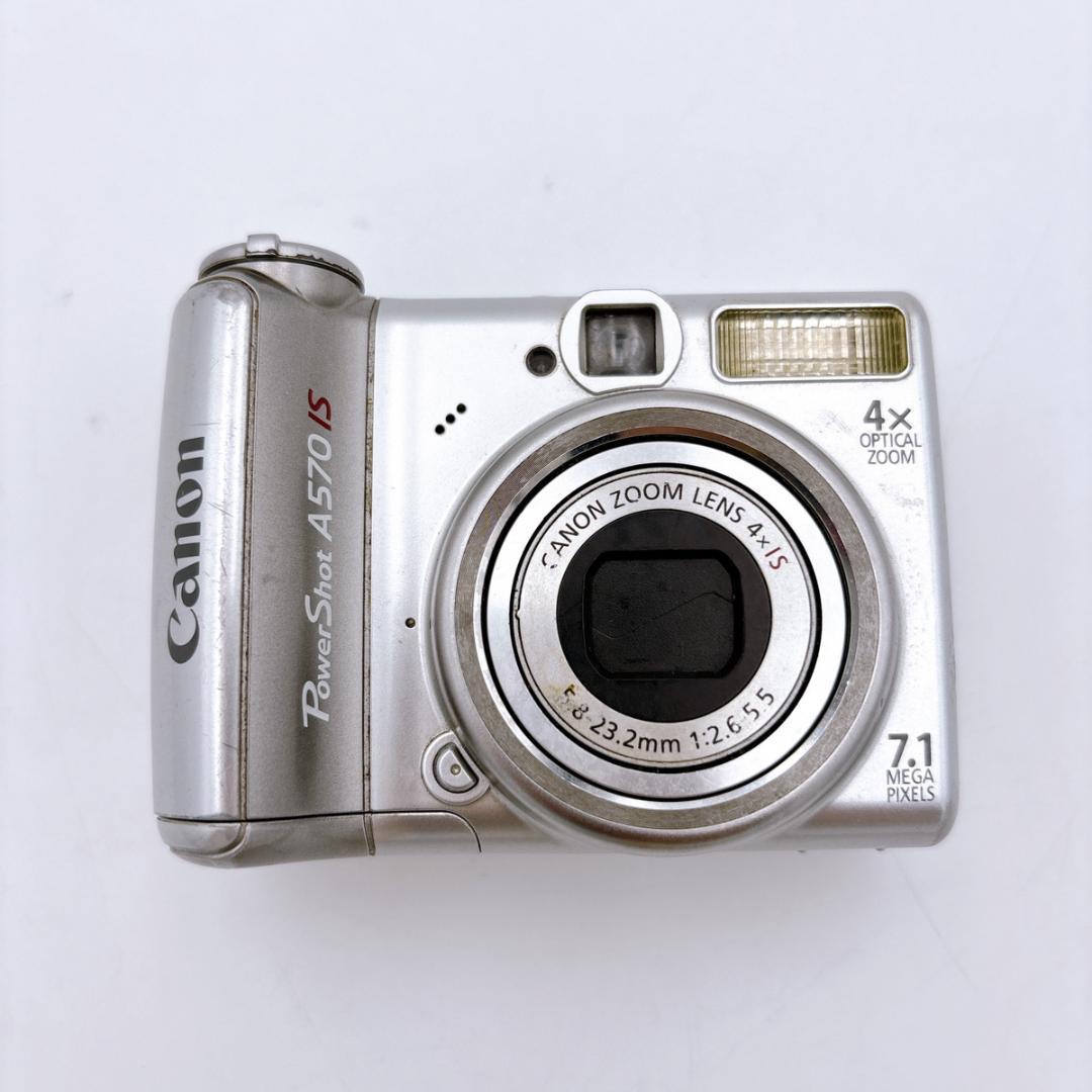 【美品】Canon PowerShot A570 IS コンパクトデジタルカメラ
