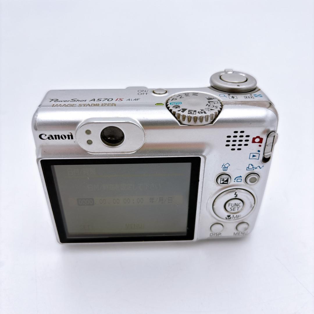 【美品】Canon PowerShot A570 IS コンパクトデジタルカメラ