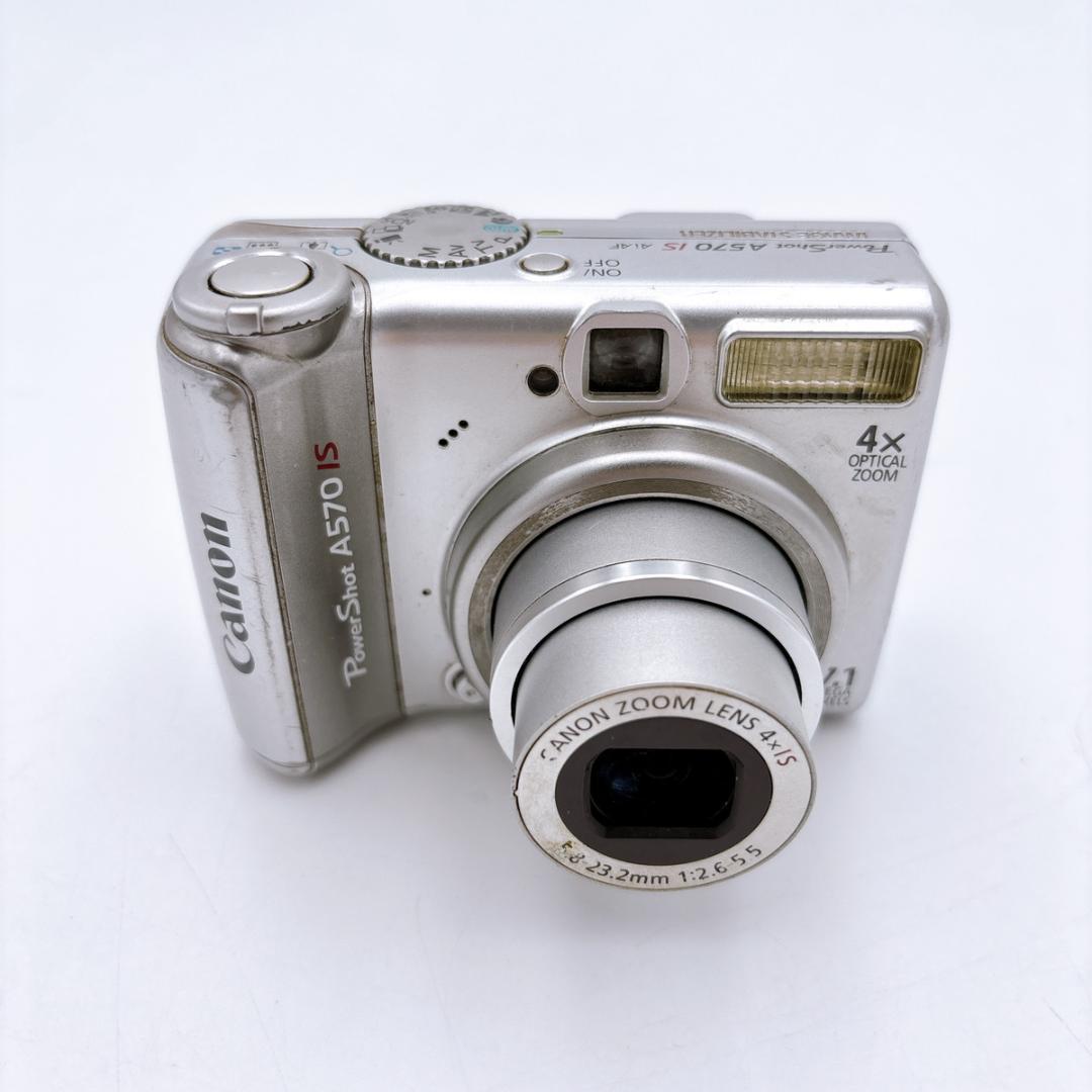 【美品】Canon PowerShot A570 IS コンパクトデジタルカメラ
