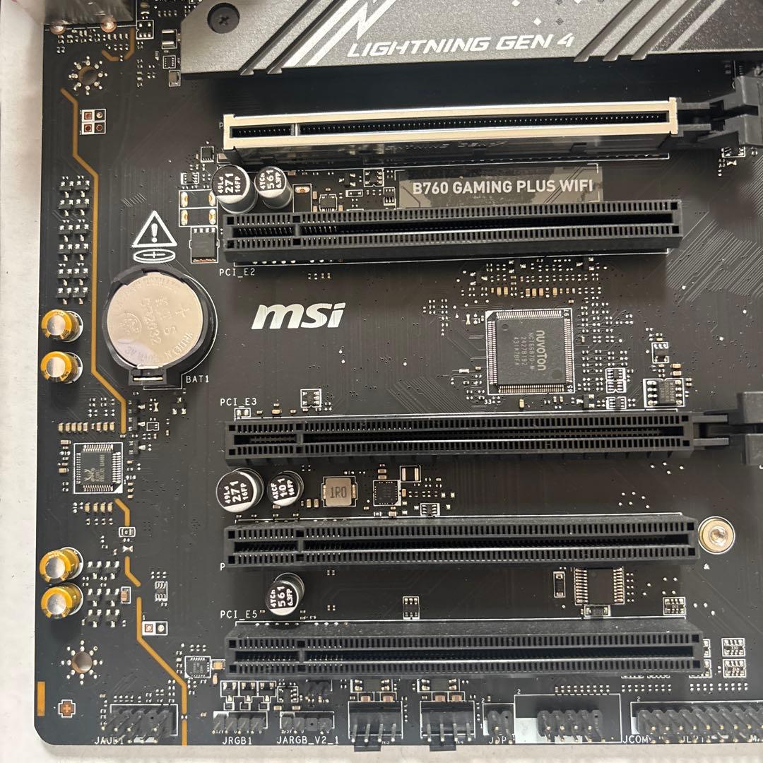 MSI B760 GAMING PLUS WIFI マザーボード