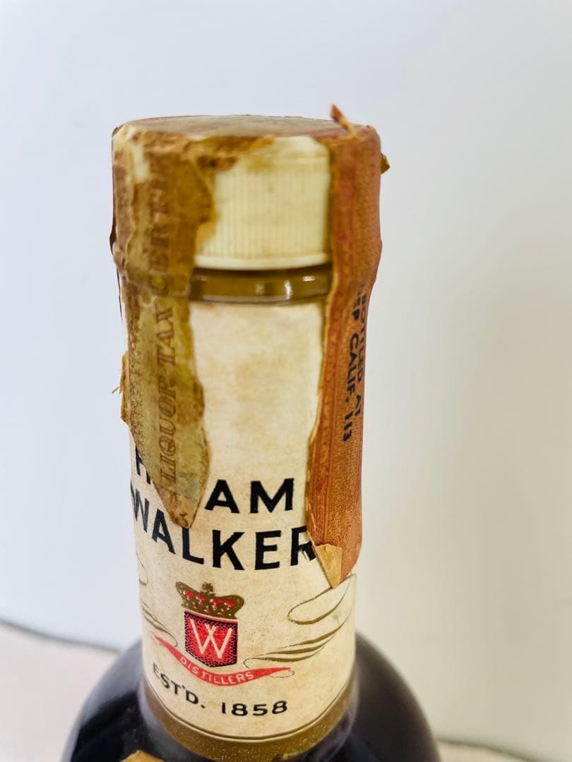 HIRAM WALKERS テンハイ ストレート バーボン ウィスキー