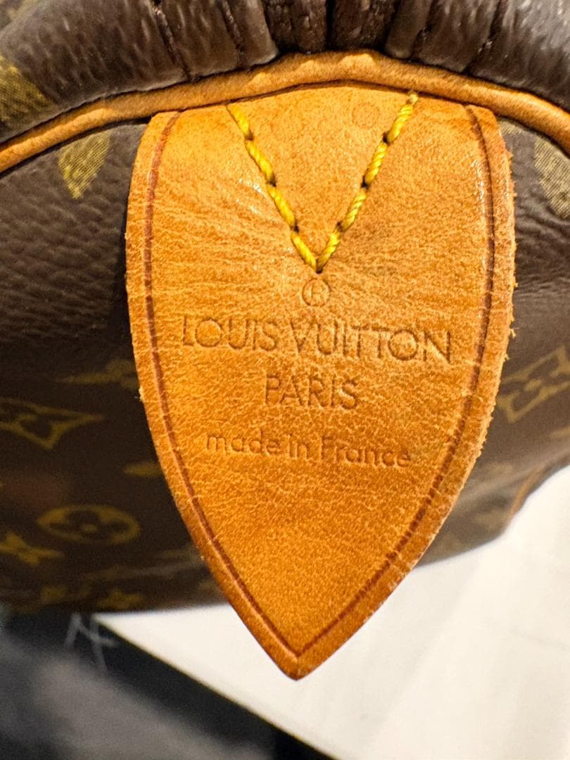 Louis Vuitton ボストンバッグ モノグラム 南京錠・鍵付き