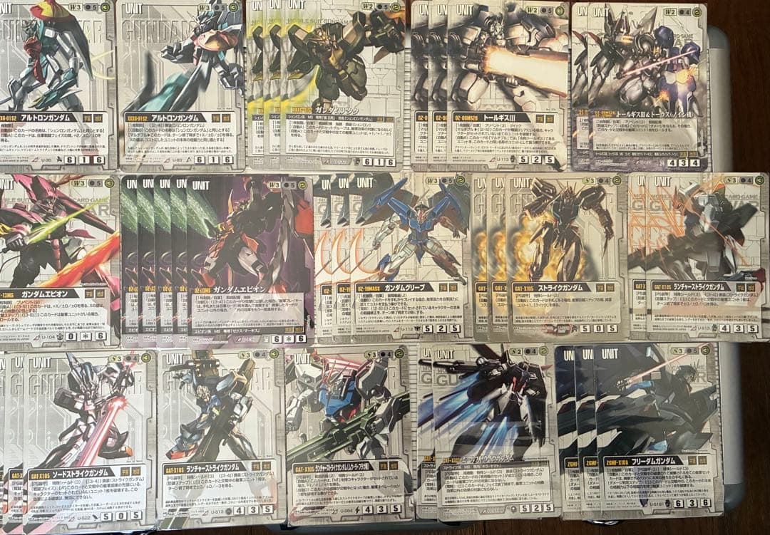 ガンダムウォー 引退品　白　まとめ売り
