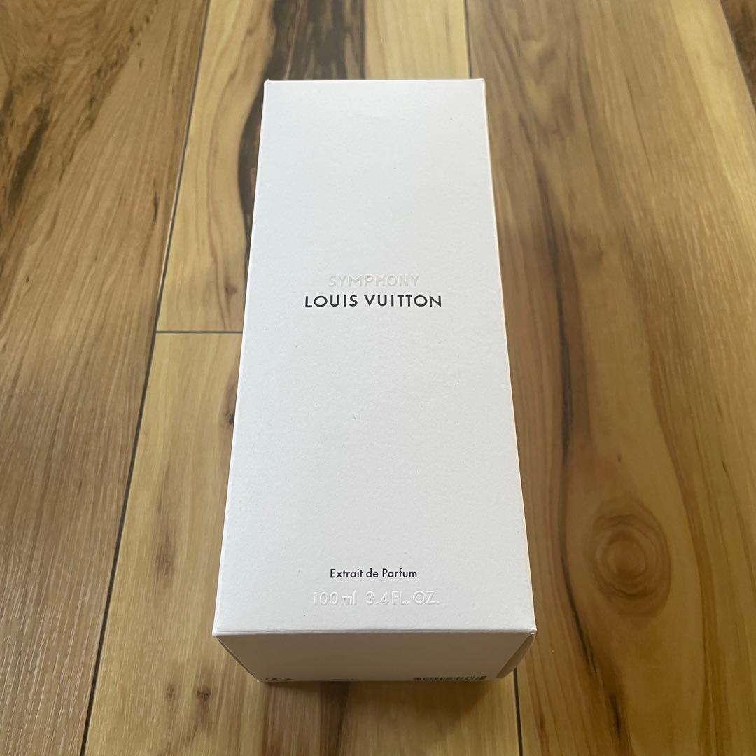 Louis Vuitton symphony 香水空瓶・梱包箱 各1個