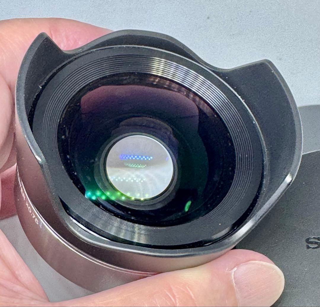 SONY NEX-5 16mm ワイド・魚眼 コンバーター セット 純正ケース付