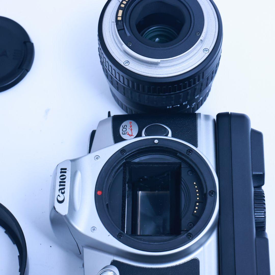 フィルムカメラ Canon EOS Kiss　バッテリーパックレンズ 電池付き