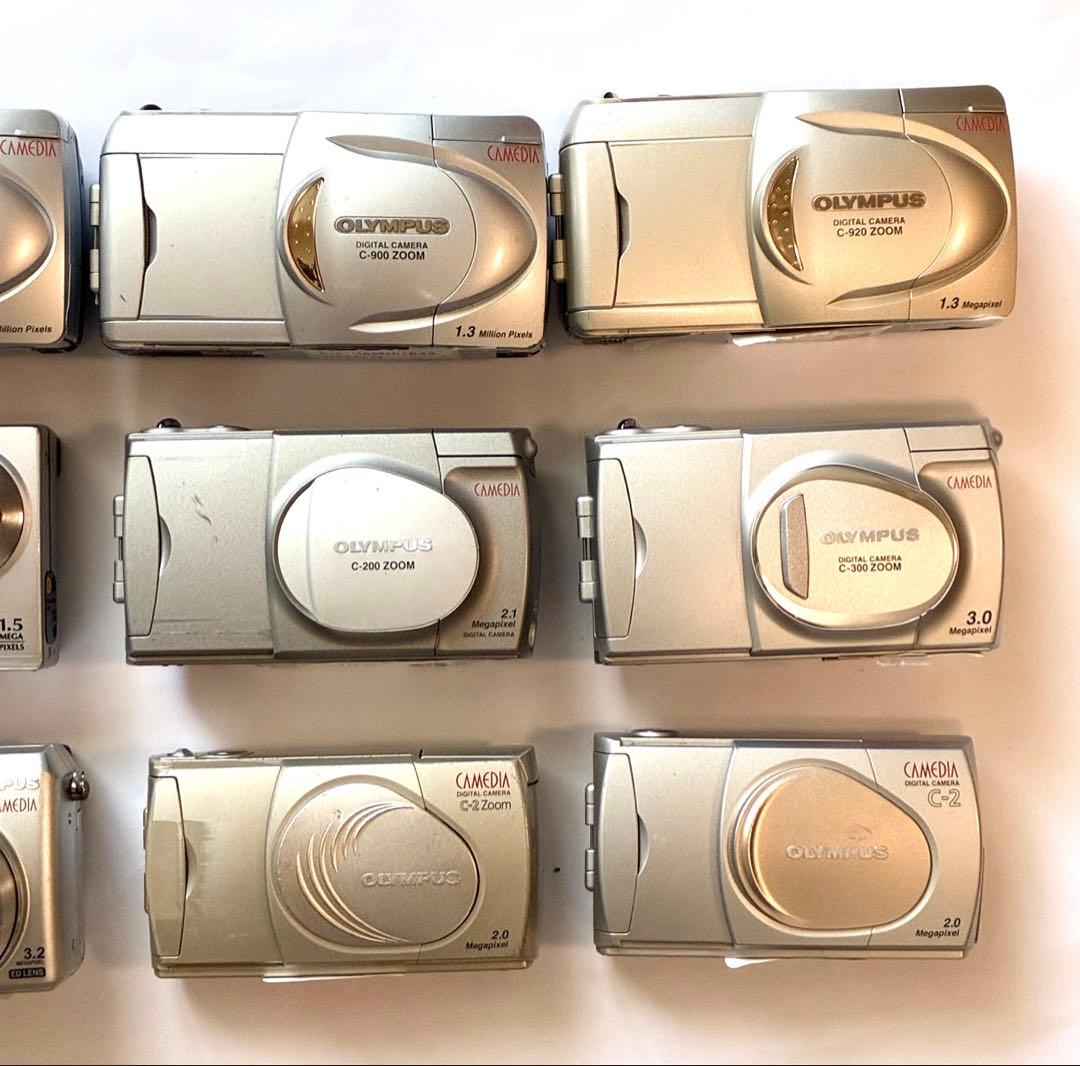 デジタルカメラ 9台セット　OLYMPUS CAMEDIA C-920含む