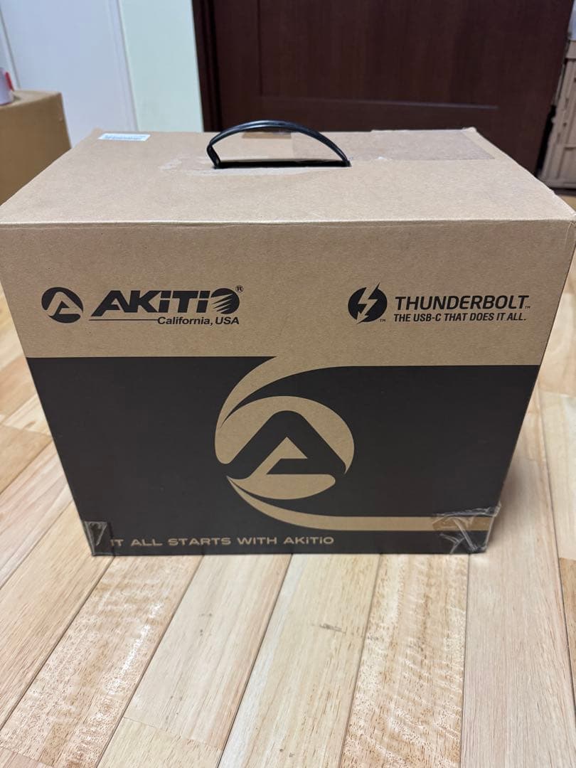 48TB 大容量 HDD RAIDケース AkiTiO Quad X TB3