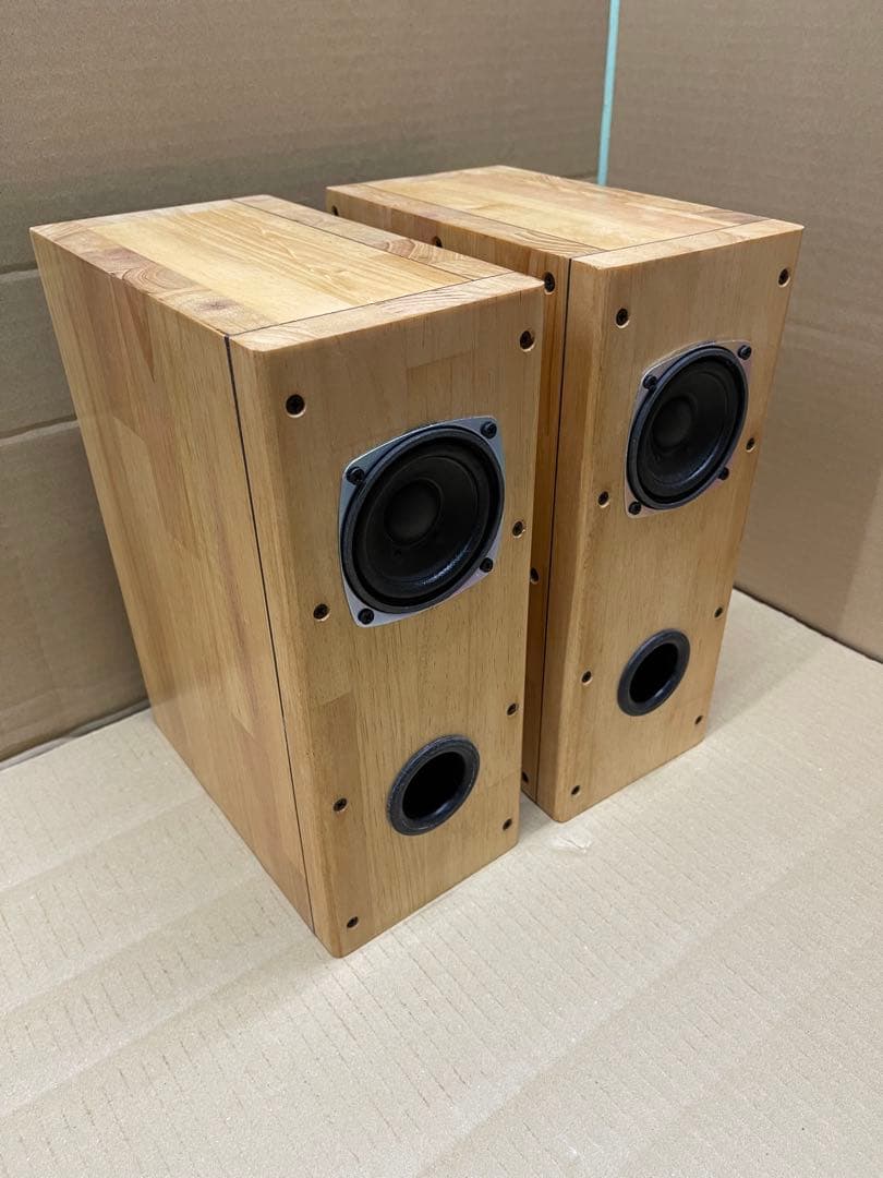 8cmユニット搭載スリムバスレフ　自作スピーカー