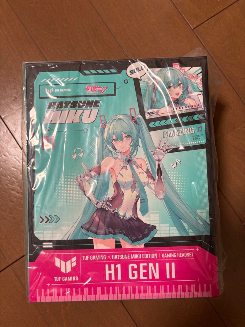ヘッドホン ASUSTUFGamingH1GenIIHatsuneMiku Edition