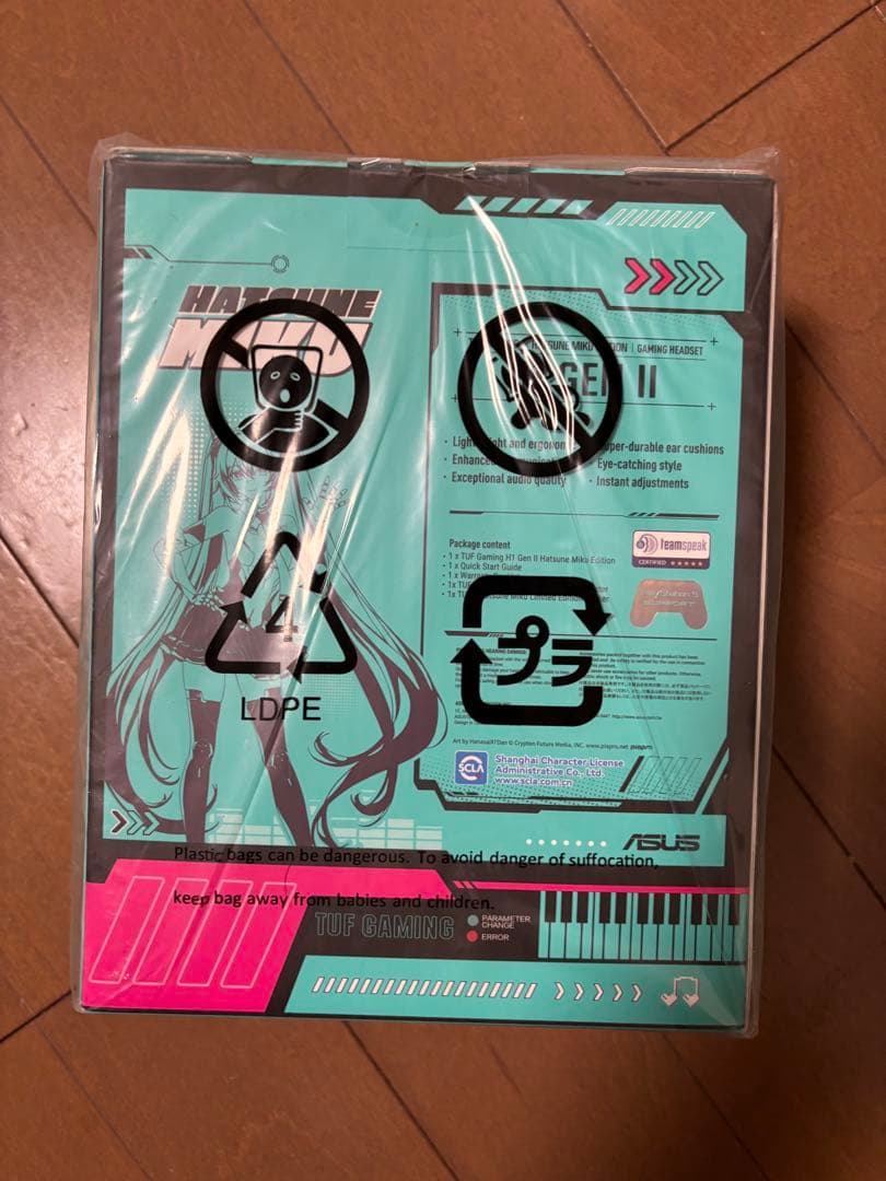 ヘッドホン ASUSTUFGamingH1GenIIHatsuneMiku Edition