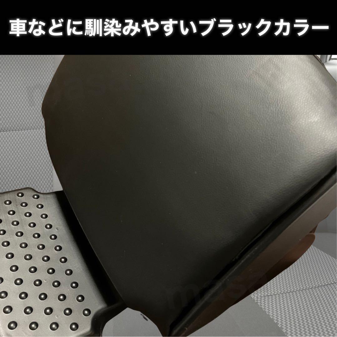 フットレスト オットマンタイプ 黒(■足置き■スツール■椅子■車内・オフィスに)