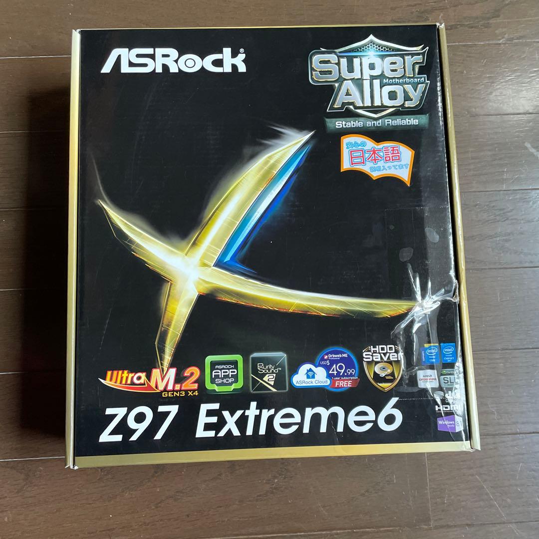 ASRock Z97 Extreme6 マザーボード i7 4790K