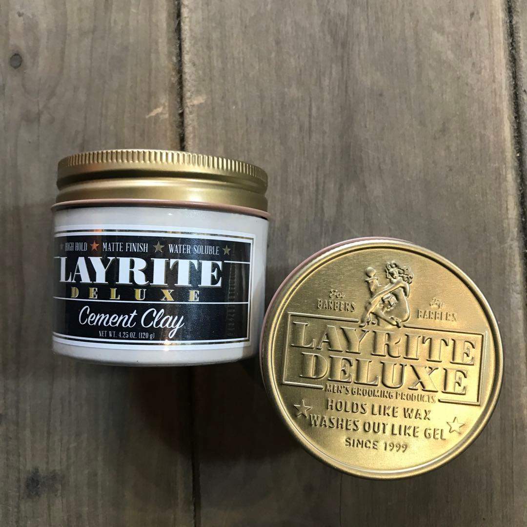 LAYRITE DELUXE Cement Clay 120g×２個