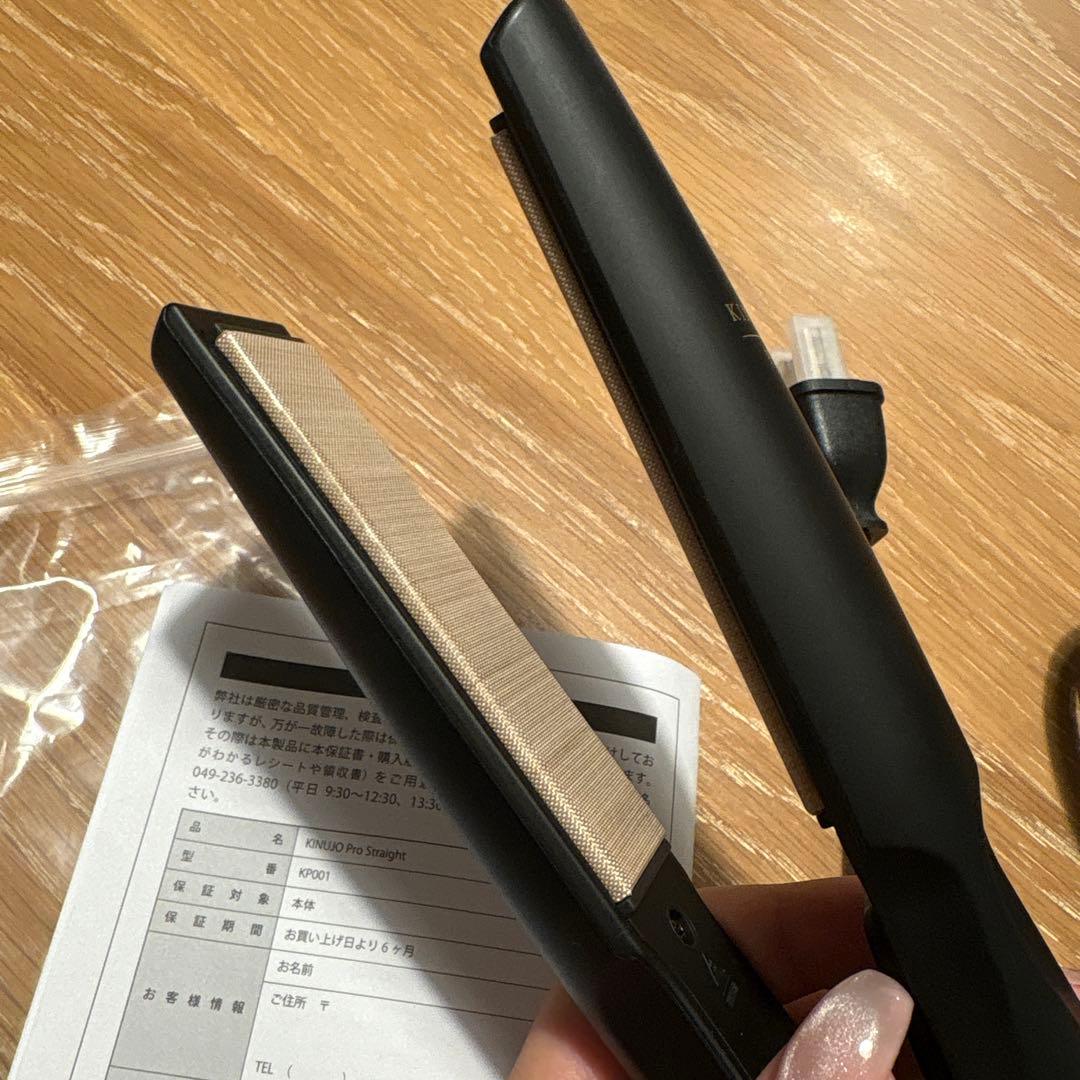 ジャンク品※KINUJO PRO KP001 ストレートヘアアイロン