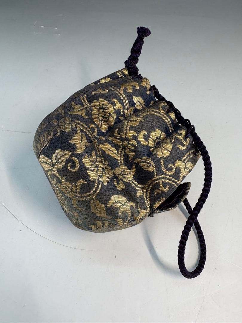 【中古品】茶道具　松月造　萩文琳茶入